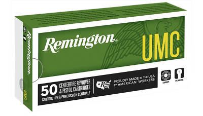 Remington Ammunition 23724 UMC  38Special 158gr Lead Round Nose 50 Per Box/10 Case