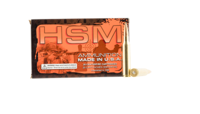 HSM 338LAP2N68 Match  338 Lapua Mag 250 gr Sierra MatchKing BTHP 20 Per Box/ 20 Case