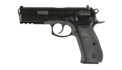 CZ 75 SP-01 TAC 9MM 4.6" BLK 10RD FO