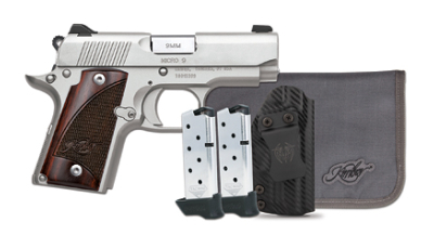 KIMBER MICRO9 9MM 7RD STS/RSWD BNDL