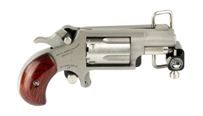 NAA MINI REV 22LR 1 1/8" 5RD W/SKELT