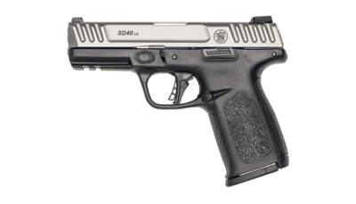 S&W SD40 2.0 40S&W 4" 14RD BLK/SLV