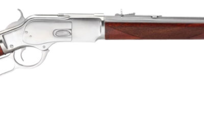 Taylors & Company 550247 1873  357 Mag Caliber with 10+1 Capacity, 20" Barrel, Silver Metal Finish & Walnut Fixed Pistol Grip Stock Right Hand (Full Size)