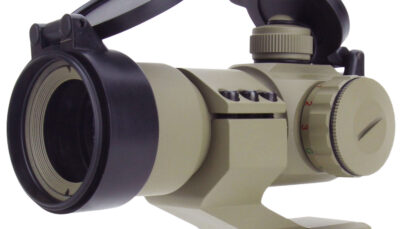 TacFire RD004T 1x30 Dual Illuminated Red/Green Dot Sight  Tan 1 x 30 mm 2 MOA Dot