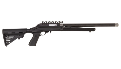 Magnum Research SSTB22G Magnum Lite SwitchBolt Full Size 22 LR 10+1 17" Black Carbon Steel/Threaded Barrel, Black w/Integral Scope Base Receiver, Black Fixed Pistol Grip Stock, Right Hand
