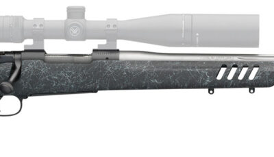 Winchester Guns 535232289 70 Coyote Light 6.5 Creedmoor 5+1 24" Black w/Gray Webbing Fixed Bell & Carlson w/Aluminum Bedding Stock Matte Blued Right Hand
