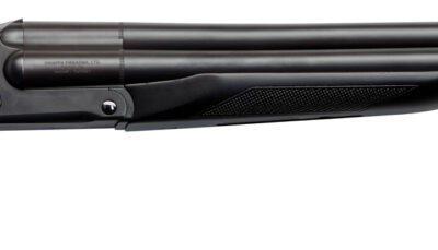 Charles Daly 930170 Honcho Triple 12 Gauge 3rd 18.50" Blued Steel Barrel & Receiver, Black Rubber Coated Walnut Grip, Right Hand