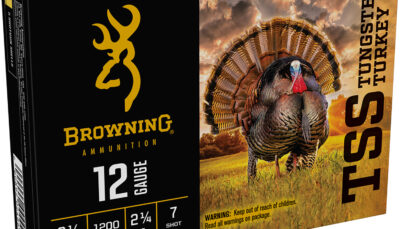 Browning Ammo B193921247 TSS Tungsten Turkey 12Gauge 3.50" 2 1/4oz Tungsten 7Shot 5 Per Box/10 Case