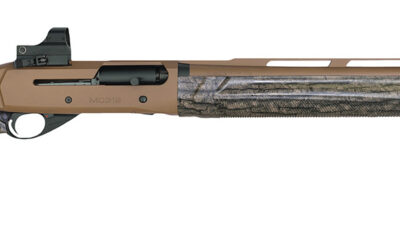 Girsan 390160 MC312 Gobbler 12 Gauge with 24" Barrel, 3.5" Chamber, 5+1 Capacity, Bronze Cerakote Metal Finish & Camo Fixed Pistol Grip Synthetic Stock Right Hand (Full Size) Includes Red Dot