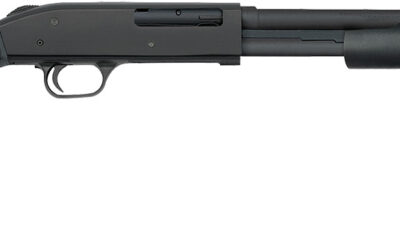 Mossberg 50700 590 Persuader 410 Gauge 6+1 3" 18.50" Cylinder Bore Barrel, Matte Blued Metal Finish, Drilled & Tapped Receiver, Synthetic Stock
