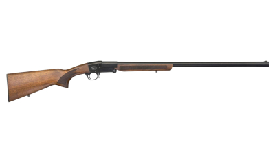 Charles Daly 930236 101  Full Size 410 Bore Break Open 3" 1rd 26" Black Steel Single Shot Barrel & Receiver, Fixed Walnut Stock, Beretta/Benelli Mobil Choke System