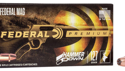Federal LG327F1 Premium HammerDown 327FederalMag 127gr Bonded Hollow Point 20 Per Box/10 Case
