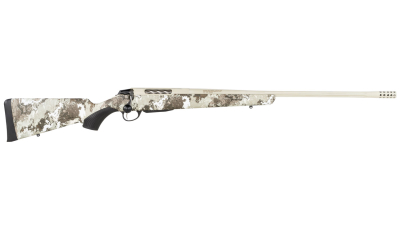 Tikka JRTXVA318 T3x Lite 270 Win 3+1 22.40" Stainless Fluted Threaded Barrel, Drilled & Tapped Steel Receiver, Veil Alpine Fixed Synthetic Stock, Black Interchangeable Backstrap Grip