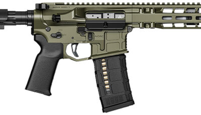 Radian Weapons R0505 Model 1 Pistol 300 Blackout 30+1 9", OD Green Billet Rec/M-Lok Handguard, Smooth Buffer Tube (No Brace), Magpul Grip, Ambi Controls, Dead Air QD Flash Hider, Adj. Trigger