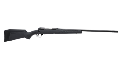 Savage Arms 57495 110 Long Range Hunter Full Size 300 PRC 5+1 26" Matte Black Threaded Barrel, Matte Black Drilled & Tapped Carbon Steel Receiver, Adj AccuStock Matte Gray Synthetic Stock, Right Hand