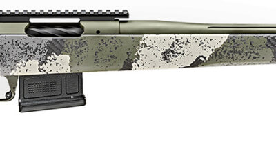 Springfield Armory BAW92265CMG Model 2020 WayPoint  6.5 Creedmoor 5+1 Cap 22" Mil-Spec Green Cerakote Rec/Barrel Evergreen Camo Carbon Fiber Hybrid Profile with M-LOK Stock Right Hand (Full Size)