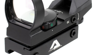 Aim Sports RT4S01 Reflex Sight Special Ops Edition Matte Black 1x 24mm x 34mm Red/Green Multi Reticle