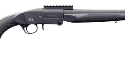 Charles Daly 930269 101 Turkey Full Size 12 Gauge Break Open 3" 1rd 20" Black Steel Single Shot Barrel Receiver w/Picatinny Rail, Fixed Black Synthetic Stock, Beretta/Benelli Choke System