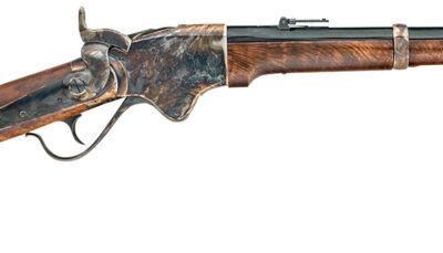 Chiappa Firearms 920084 1860 Spencer Carbine 45 Colt (LC) 7+1, 20" Blued Color Case Hardened, Steel Oiled Walnut, Right Hand