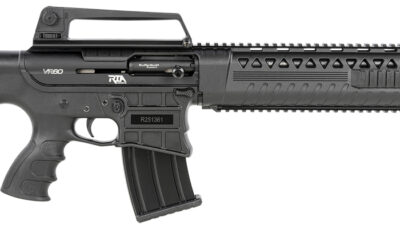 Rock Island 601BC VR60  12 Gauge 3" 20" 5+1 Black Anodized Rec Black Synthetic Stock Right Hand