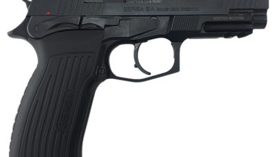 Bersa TPR9M TPR Full Size Frame 9mm Luger 17+1, 4.25" Black Steel Barrel, Matte Black Serrated Steel Slide & Aluminum Frame w/Picatinny Rail, Ambidextrous