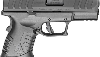 Springfield Armory XDME93810CBHCOSP XD-M Elite Compact OSP 10mm Auto 3.80" 11+1 Black Melonite Steel Slide/Barrel with Optic Cut Black Interchangeable Backstrap Grip Includes 2 Mags