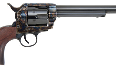 Traditions SAT73004 1873 45 Colt (LC) 6rd 7.50" Blued Cylinder/Barrel Color Case Hardened Steel Frame with Walnut Grips