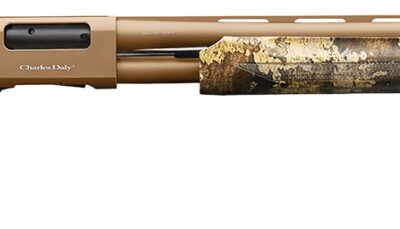 Charles Daly 930314 301 12 Gauge 3" 4+1 28" Vent Rib Barrel, Flat Dark Earth Barrel/Receiver, TrueTimber Prairie Synthetic Stock, Auto Ejection, Includes 3 Choke Tubes