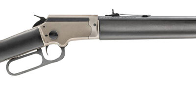 Chiappa Firearms 920426 LA332 Kodiak Cub Takedown Full Size 22 LR 15+1 18.50" Blued Barrel, Stainless Cerakote Receiver, Black Textured Fixed English Style Stock, Right Hand