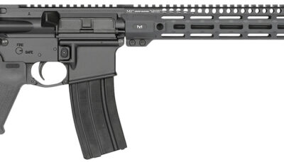 Midwest Industries MIFN16CRM15 Lightweight  223 Wylde 16" 30+1 Black Hard Coat Anodized Rec with 16" M-Lok Black 6 Position Magpul CTR Stock Black Magpul MOE Grip Right Hand