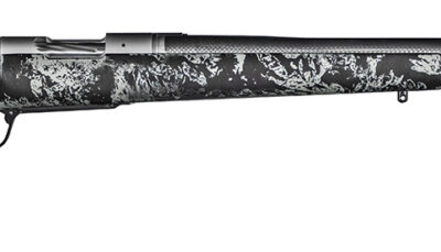 Christensen Arms 8010613700 Ridgeline FFT Full Size 6.5 PRC 3+1, 20" Stainless Steel Threaded Barrel, Stainless Aluminum Receiver, Black w/Gray Accents Fixed Sporter w/Flash Forged Technology Stock