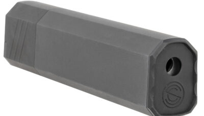 SilencerCo SU5184 Osprey 9 2.0 9mm Luger 1.30"x1.75" Black Aluminum/Stainless Steel