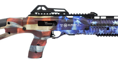 Hi-Point 4595TSFLG 4595TS Carbine 45 ACP 17.50" 9+1, American Flag, Skeletonized Stock, Adjustable Sights