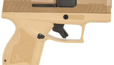 Taurus 1GX4M931ET GX4  Micro-Compact 9mm Luger 11+1 3.06" Black Barrel, Tan Cerakote Serrated Slide, Coyote Tan Stainless Steel Frame