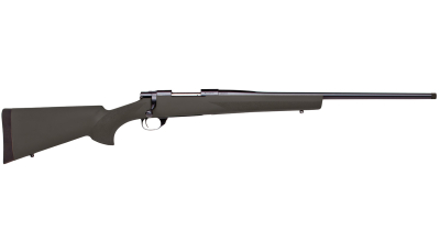 Howa HGR72502 M1500 Hogue Full Size 6.5 Creedmoor 5+1 24" Blued Heavy Barrel, Blued Drilled & Tapped Stainless Steel Receiver, Hogue OverMolded Black Synthetic Stock, Right Hand