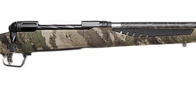 Savage Arms 58021 110 UltraLite 30-06 Springfield 4+1 22" Threaded Carbon Fiber Wrapped Barrel, Black Melonite Rec, Woodland Camo AccuStock with AccuFit