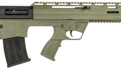 Tokarev USA 21000129 TBP  12 Gauge 3" 5+1 18.50", OD Green, Cheek Riser Compatible Bull-Pup Stock, Flip-Up Sights, 3 Chokes