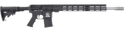 Great Lakes Firearms  AR-15  450 Bushmaster 5+1 18" Stainless Barrel, Black Rec, A2 Grip, Carbine Stock, Compensator