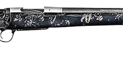 Christensen Arms 8010622200 Ridgeline FFT TI Full Size 6.5 PRC 3+1 20" Stainless Threaded Barrel, Drilled & Tapped Aluminum Receiver, Black w/Gray Accents Fixed Sporter Carbon Fiber Stock, Right Hand