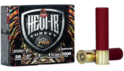 HEVI-Shot HS7287 HEVI-18 TSS Turkey 28Gauge 3" 1 1/4oz Tungsten 7Shot 5 Per Box/10 Case