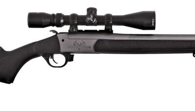 Traditions CR5-351130R Outfitter G3 35 Rem 1rd 22", Stainless Cerakote Barrel/Rec, Black Synthetic Furniture, 3-9x40mm Scope