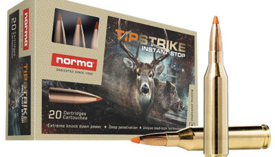 Norma Ammunition 20160052 Dedicated Hunting Tipstrike 243Win 76gr Polymer Tip 20 Per Box/10 Case