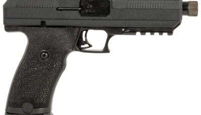 Hi-Point JCP40G2 JCP Gen2 40 S&W 10+1, 4.50" Black Steel Barrel, Black Powder Coated Serrated Steel Slide, Black Polymer Frame w/Picatinny Rail