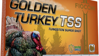 Fiocchi 123TSS9 Golden Turkey TSS 12Gauge 3" 1 5/8oz 9Shot 5 Per Box/10 Case