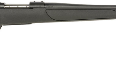 Weatherby VTX256RR4T Vanguard Obsidian Full Size 25-06 Rem 5+1 24" Blued #2 Contour Threaded Barrel, Blued Drilled & Tapped Steel Receiver, Black Monte Carlo Synthetic Stock