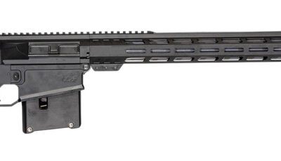 Great Lakes Firearms GL10LA300SSBLK AR-10 300 Win Mag 5+1 24", Black, 20" M-Lok Handguard Fixed Hogue OverMolded Stock, A2 Grip, Muzzle Brake