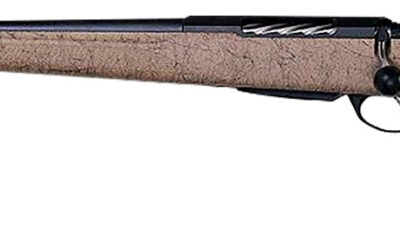 Tikka JRTXRT431R10 T3x Lite 300 Win Mag 3+1 24.30" Fluted/Threaded, Black Barrel/Rec, Black Webbed Tan Roughtech Synthetic Stock, Interchangeable Grip, Muzzle Brake Left Hand