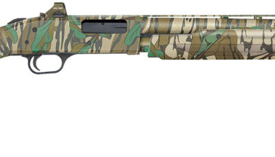 Mossberg 54684 500 Super Bantam Turkey 20 Gauge 5+1 3" 20", Mossy Oak Green Leaf, Optic Cut Rec, Synthetic Stock with Adj. Shims, XF Turkey Choke, Includes Holosun Red Dot