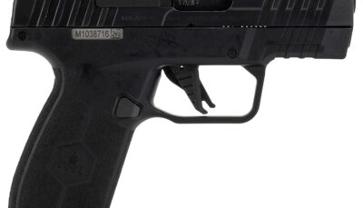 IWI US M9SLIM13E MASADA Slim Elite 9mm Luger 13+1 3.10" Button-Rifled Barrel, Optic Ready/Serrated Slide, Black Polymer Frame w/Picatinny Rail, Black Textured Grip, Ambidextrous