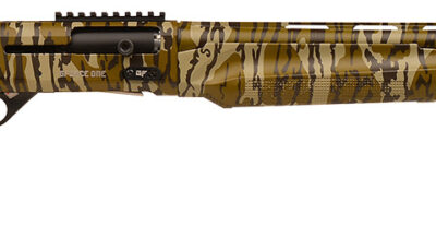 Gforce Arms GFONE1224MO1 One Turkey 12 Gauge 3" 3+1 24" Steel Barrel, Picatinny Rail Receiver, Fixed Mossy Oak Bottomland Synthetic Stock